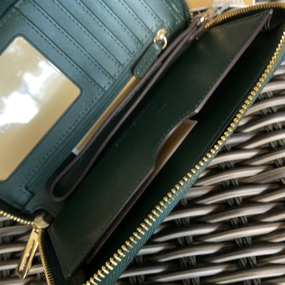 Michael Kors Jet Set Travel Lg Flat Multifunctional Phone Case-Wristlet-Wallet - Picture 11 of 16